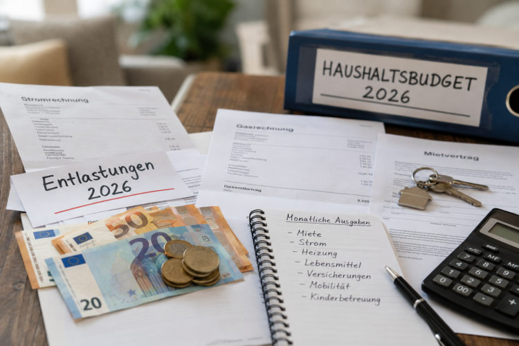 Neue Entlastungen für Haushalte Welche Änderungen 2026 gelten